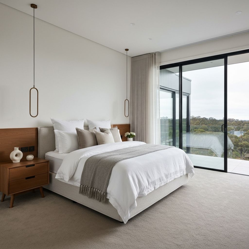 Minimalist bedroom design